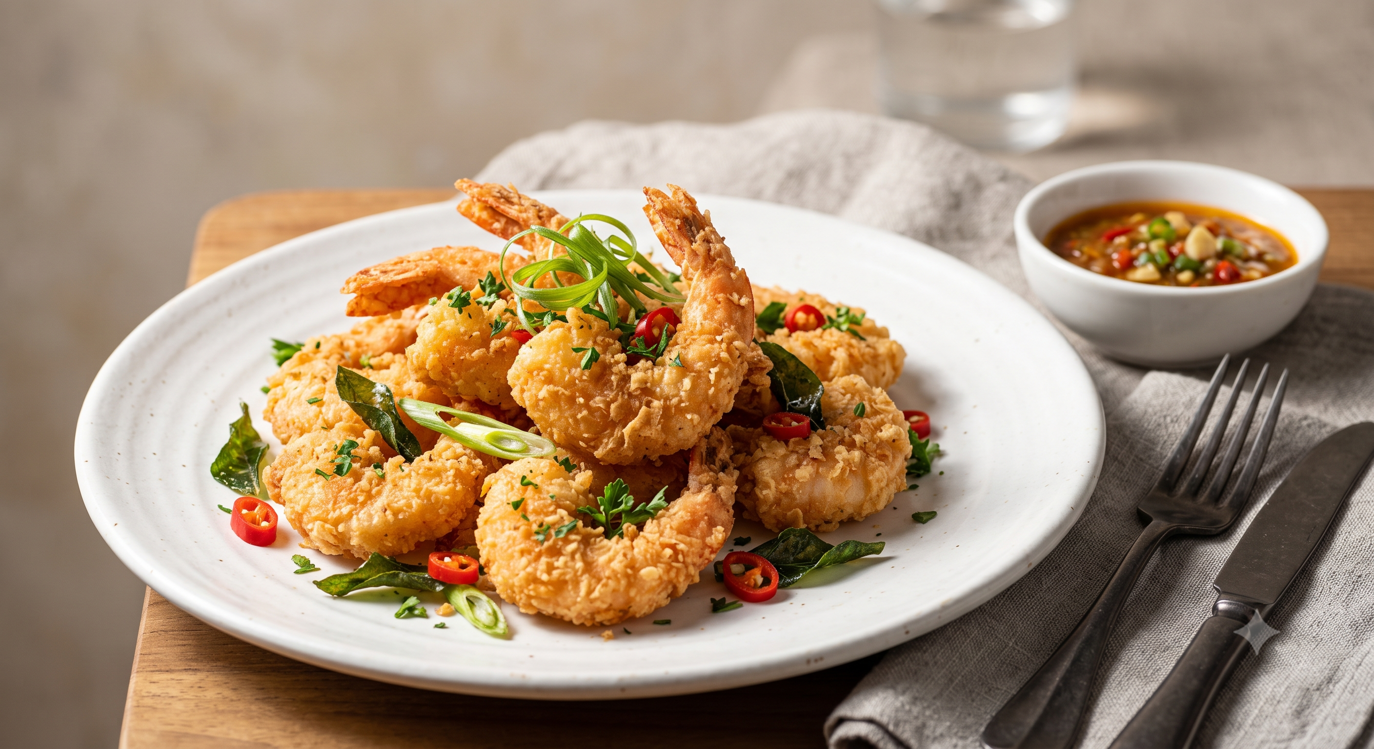 Udang goreng